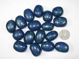 Tumbled Azurite-Malachite