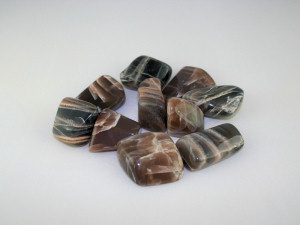 Tumbled Black Moonstone