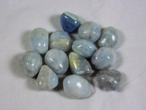 Tumbled Blue Calcite