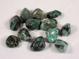 Tumbled Emerald