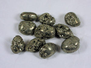 Tumbled Iron Pyrite