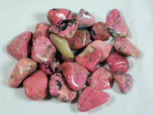 Tumbled Rhodonite