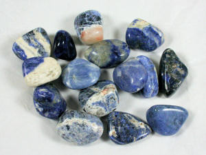 Tumbled Sodalite