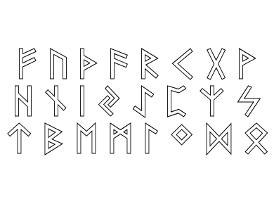 Elder Futhark Free Font