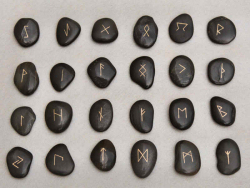 Futhark Runes - Gold