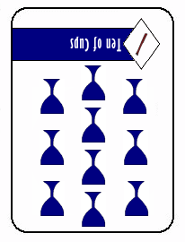 10 Of Cups Reversed