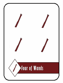 4 Of Wands