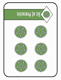 6 Of Pentacles Reversed