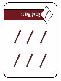 6 Of Wands Reversed