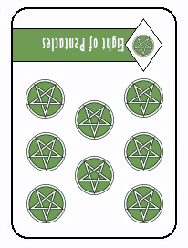 8 Of Pentacles Reversed