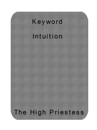 The High Priestess